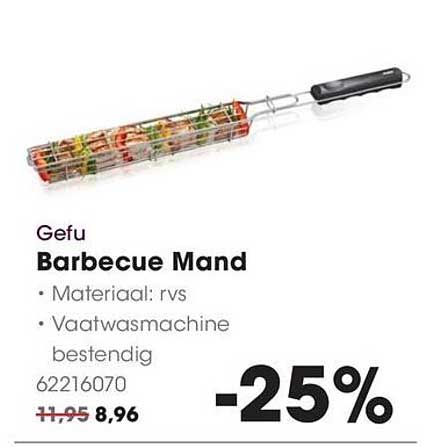 Gefu Barbecue Mand