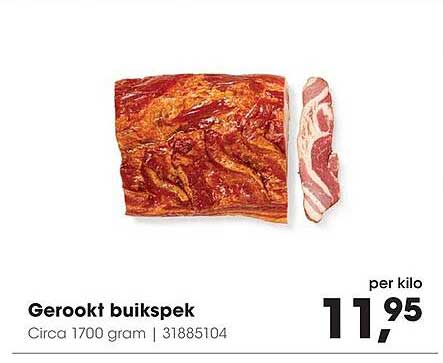 Gerookt buikspek