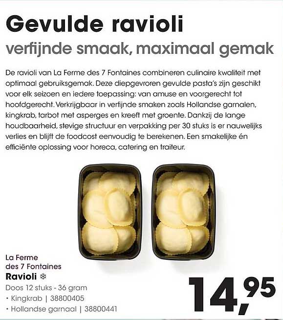 Gevulde ravioli