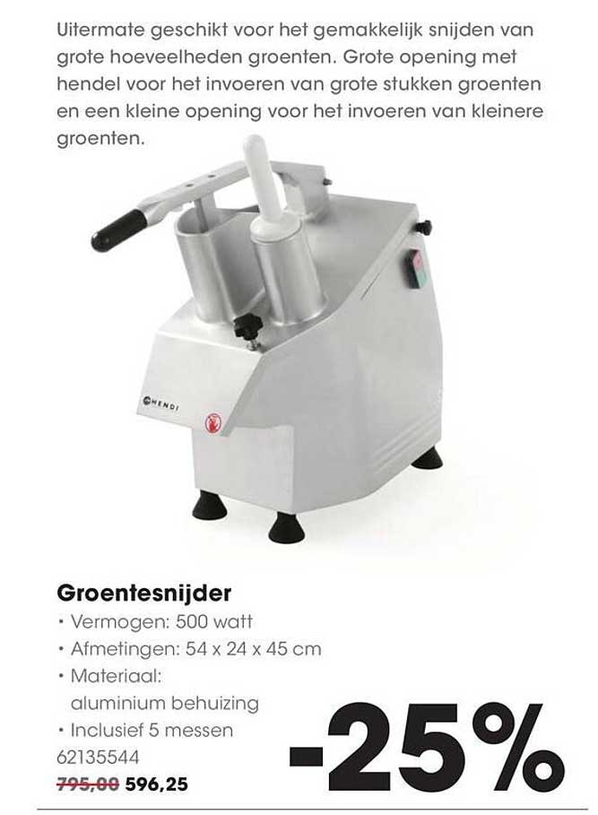 Groentesnijder -25%