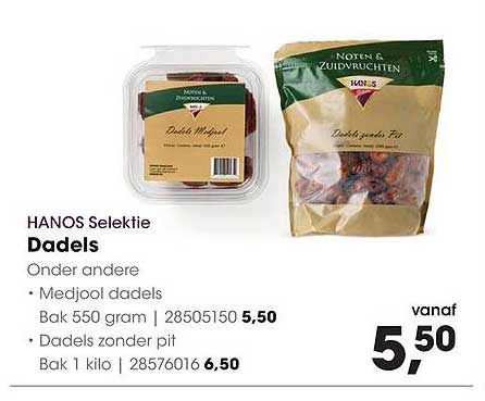 Hanos Selectie Dadels