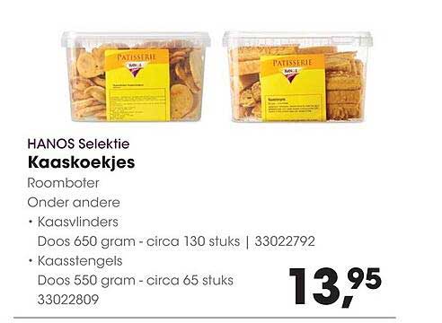 HANOS Selectie Kaaskoekjes