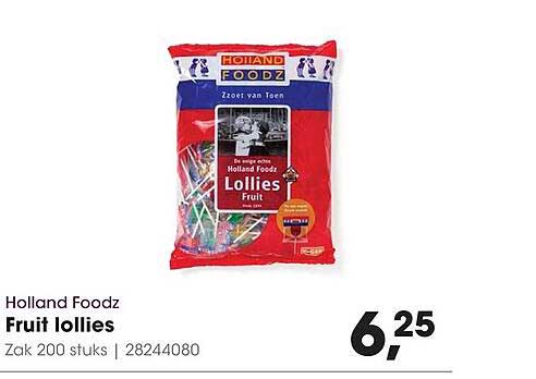 Holland Foodz Fruit lollies