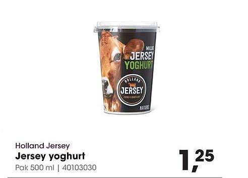 Holland Jersey Jersey yoghurt