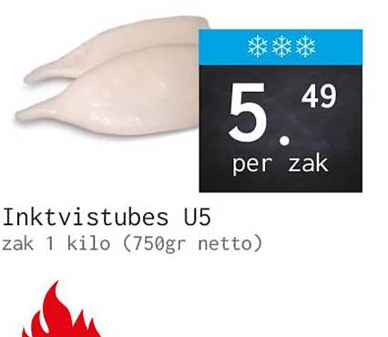 Inktvistubes U5