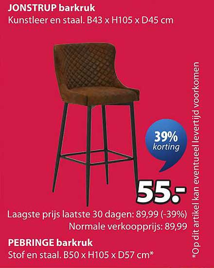 JONSTRUP barkruk