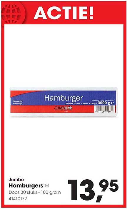 Jumbo Hamburgers