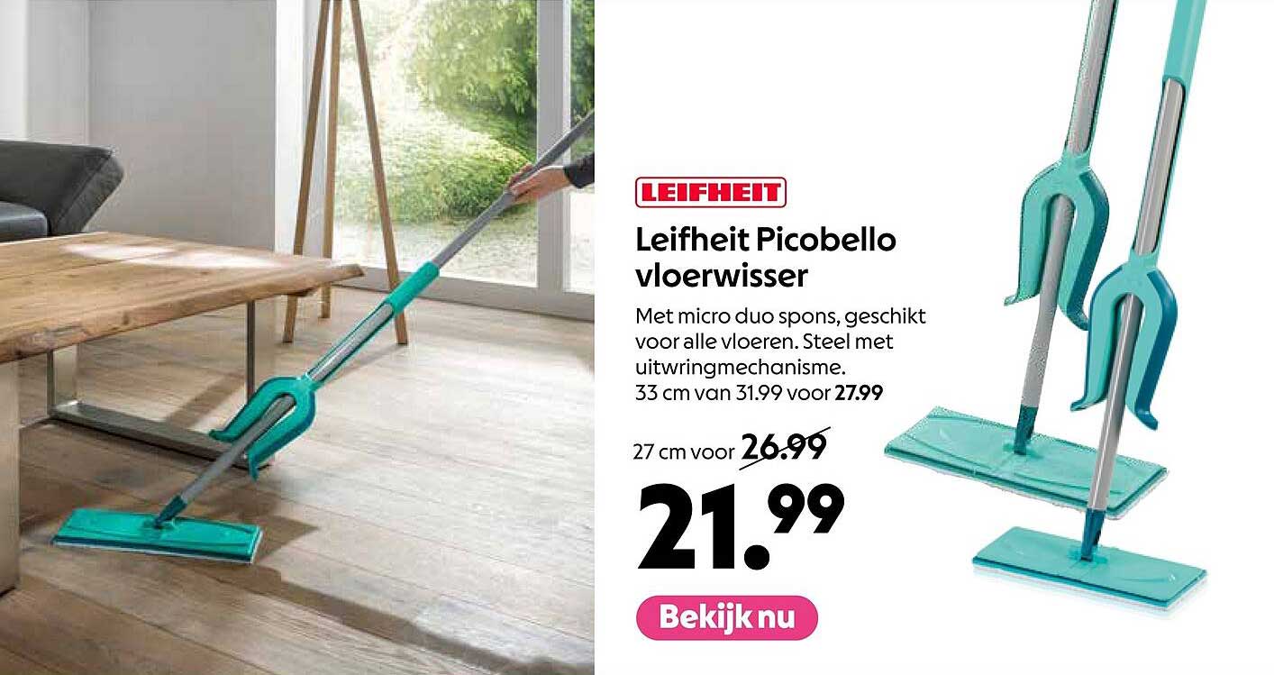 Leifheit Picobello vloerwisser