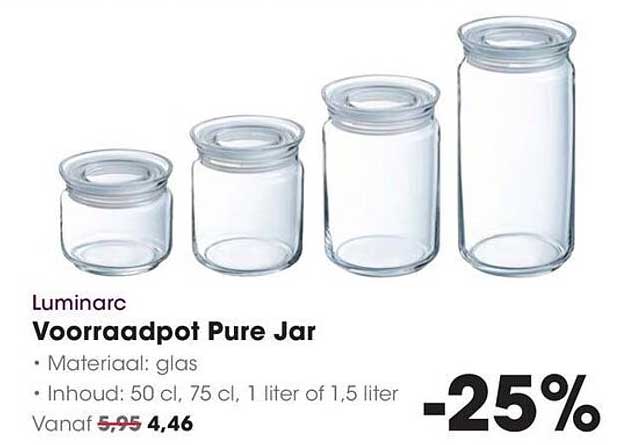 Luminarc Voorraadpot Pure Jar
