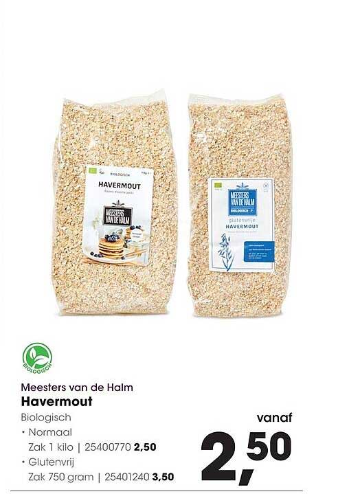 Meesters van de Halm Havermout Biologisch