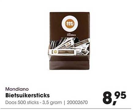 Mondiano Bietsuikersticks