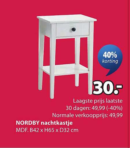 NORDBY nachtkastje