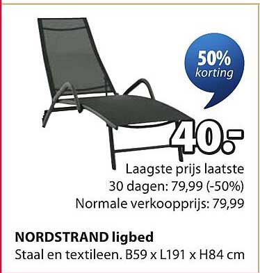 NORDSTRAND ligbed