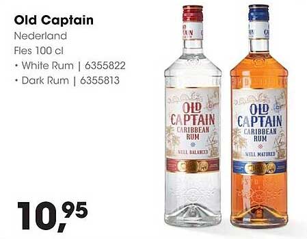 Old Captain Nederland Fles 100 cl