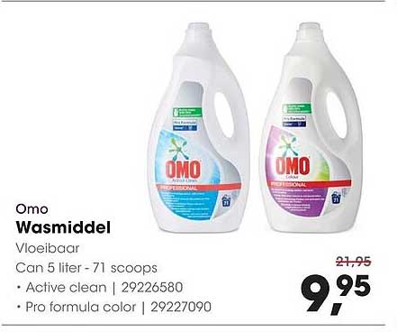 Omo Wasmiddel Vloeibaar