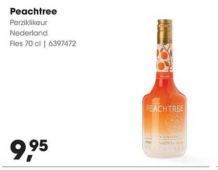 Peachtree Perziklikeur Nederland Fles 70 cl | 6397472
