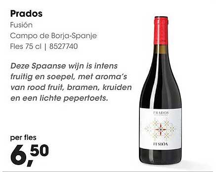 Prados Fusión Campo de Borja-Spanje Fles 75 cl | 8527740