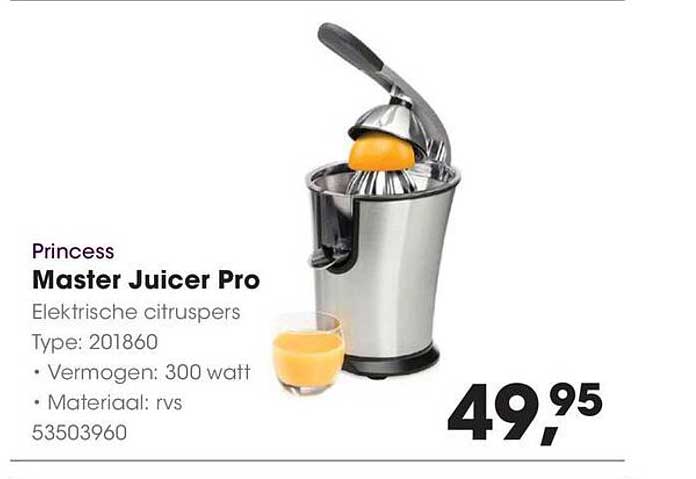 Princess Master Juicer Pro
