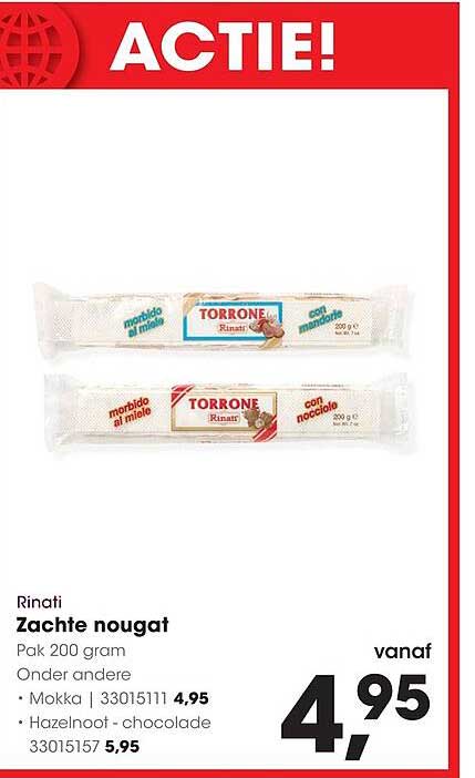 Rinati Zachte nougat