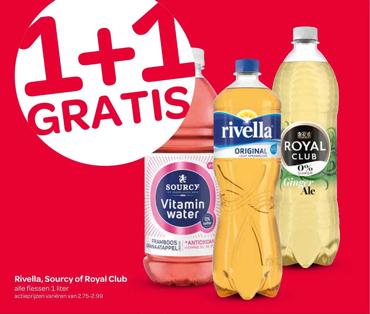 Rivella, Sourcy of Royal Club 1+1 gratis