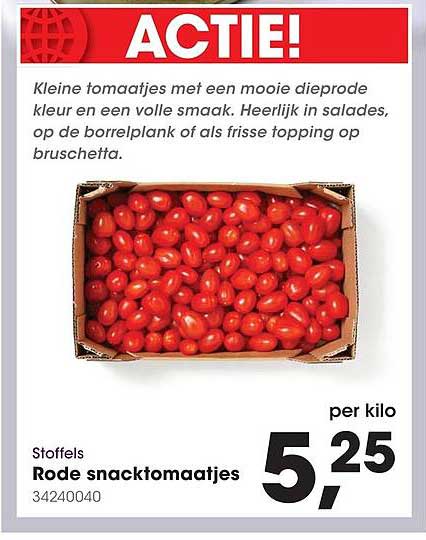 Rode snacktomaatjes