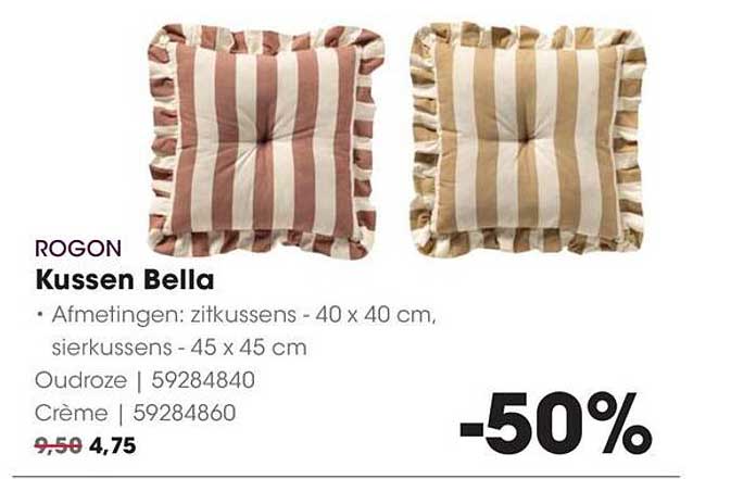ROGON Kussen Bella