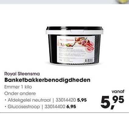 Royal Steensma Banketbakkersbenodigdheden Emmer 1 kilo