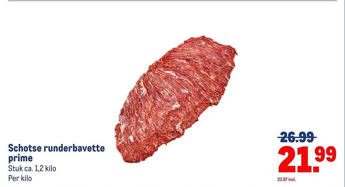 Schotse runder bavette prime