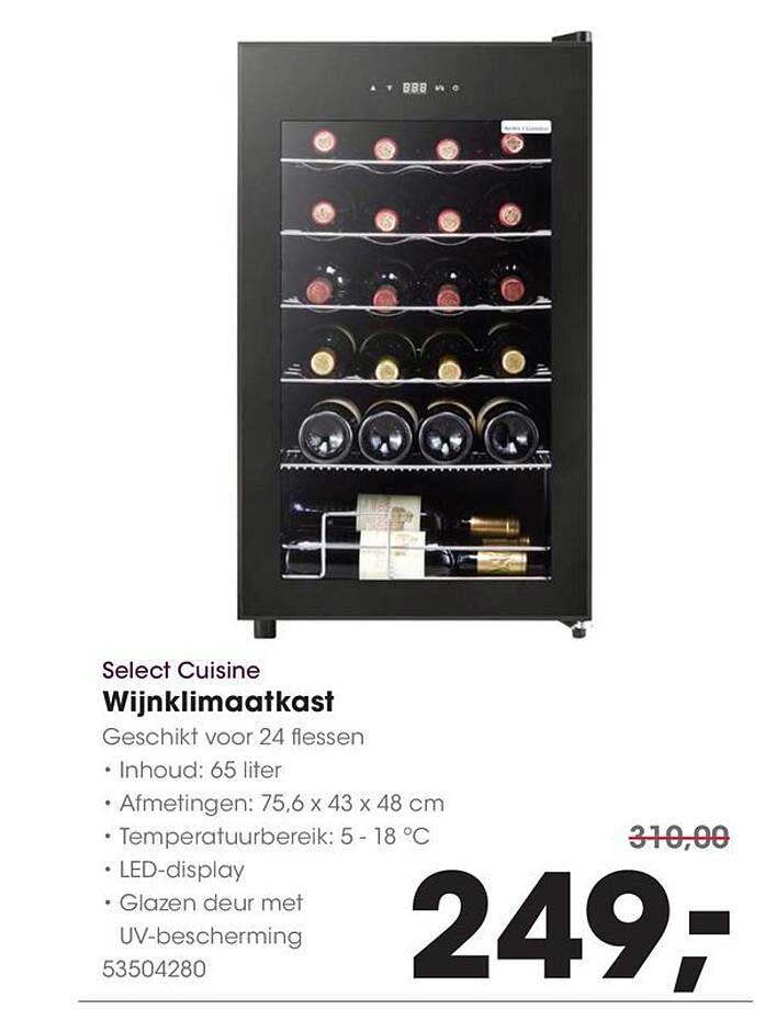Select Cuisine Wijnklimaatkast