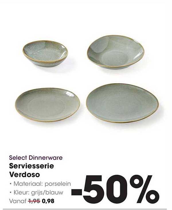 Serviesserie Verdoso -50%