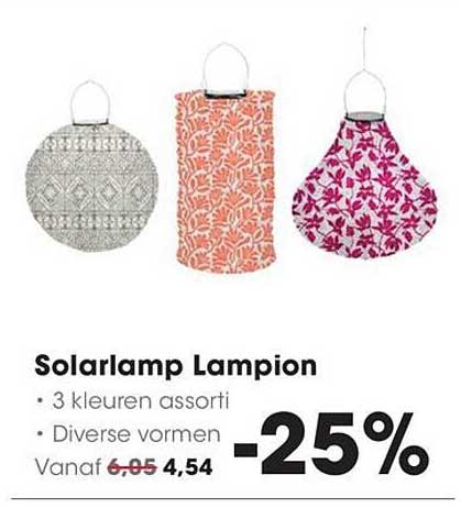 Solarlamp Lampion