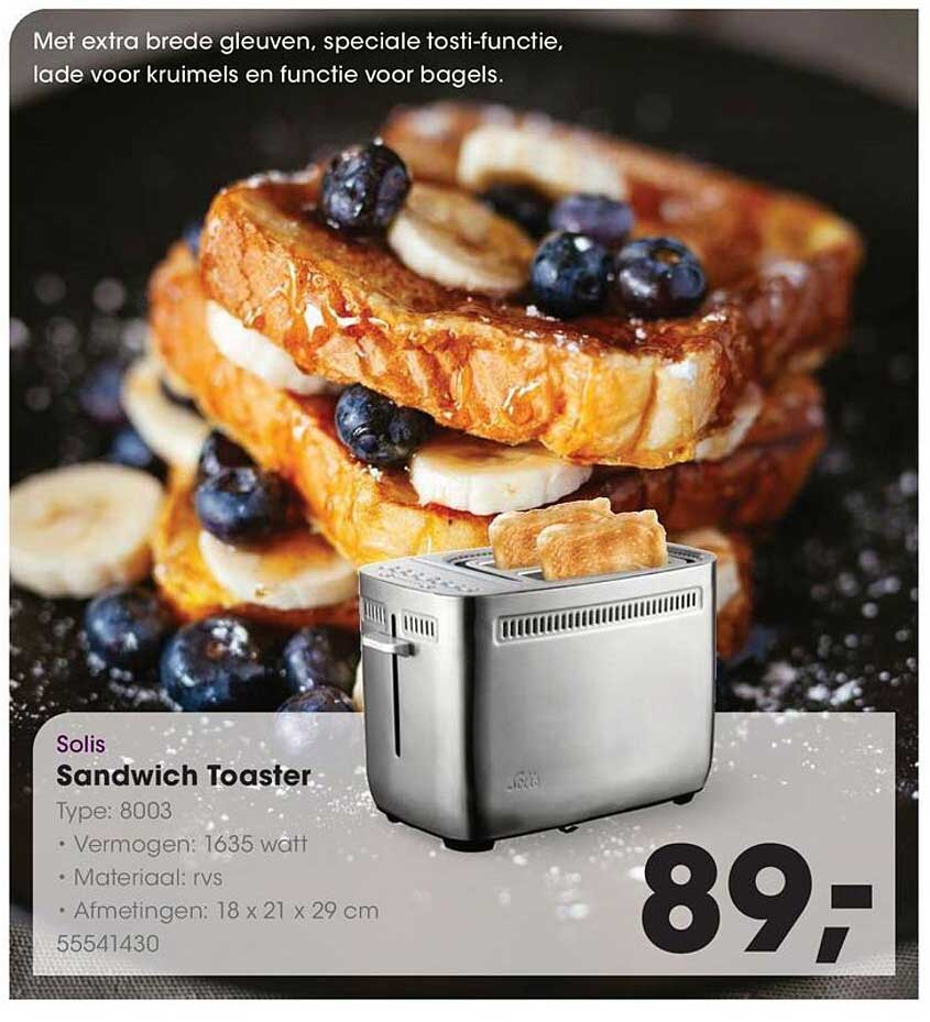 Solis Sandwich Toaster