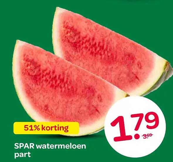 SPAR watermeloen part