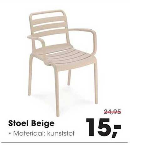 Stoel Beige