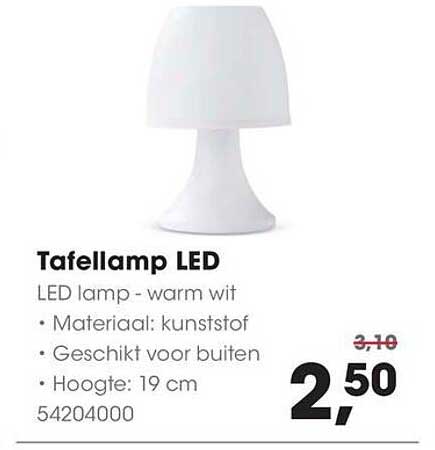 Tafellamp LED