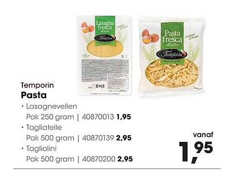 Temporin Pasta