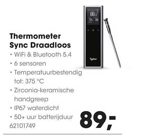 Thermometer Sync Draadloos