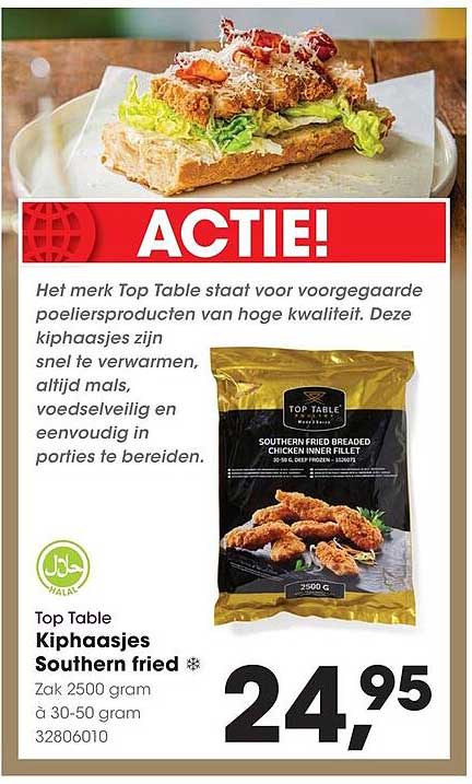 Top Table Kiphaasjes Southern fried