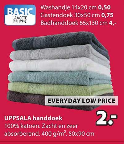 UPPSALA handdoek