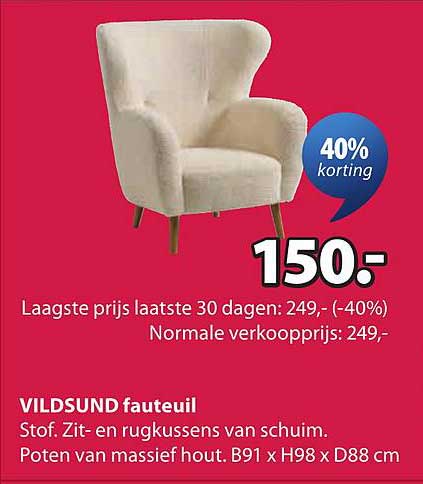 VILDSUND fauteuil