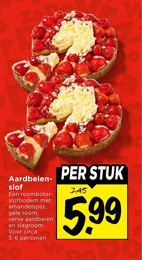 Aardbeien-slof