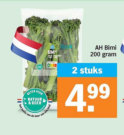 AH Bimi 200 gram 2 stuks