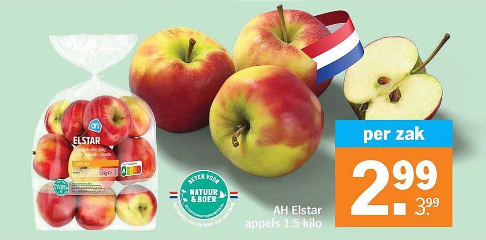 AH Elstar appels 1.5 kilo