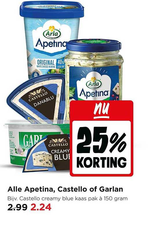 Alle Apetina, Castello of Garlan - NU 25% KORTING