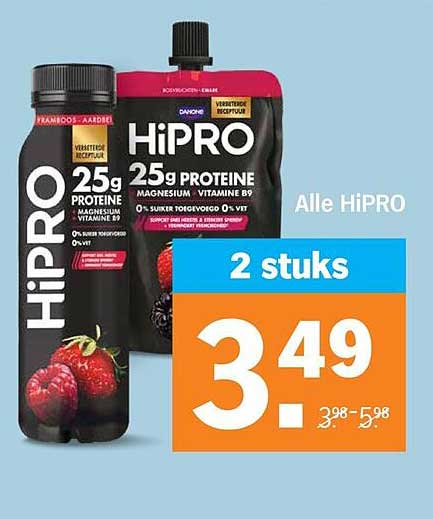 Alle HiPRO 2 stuks