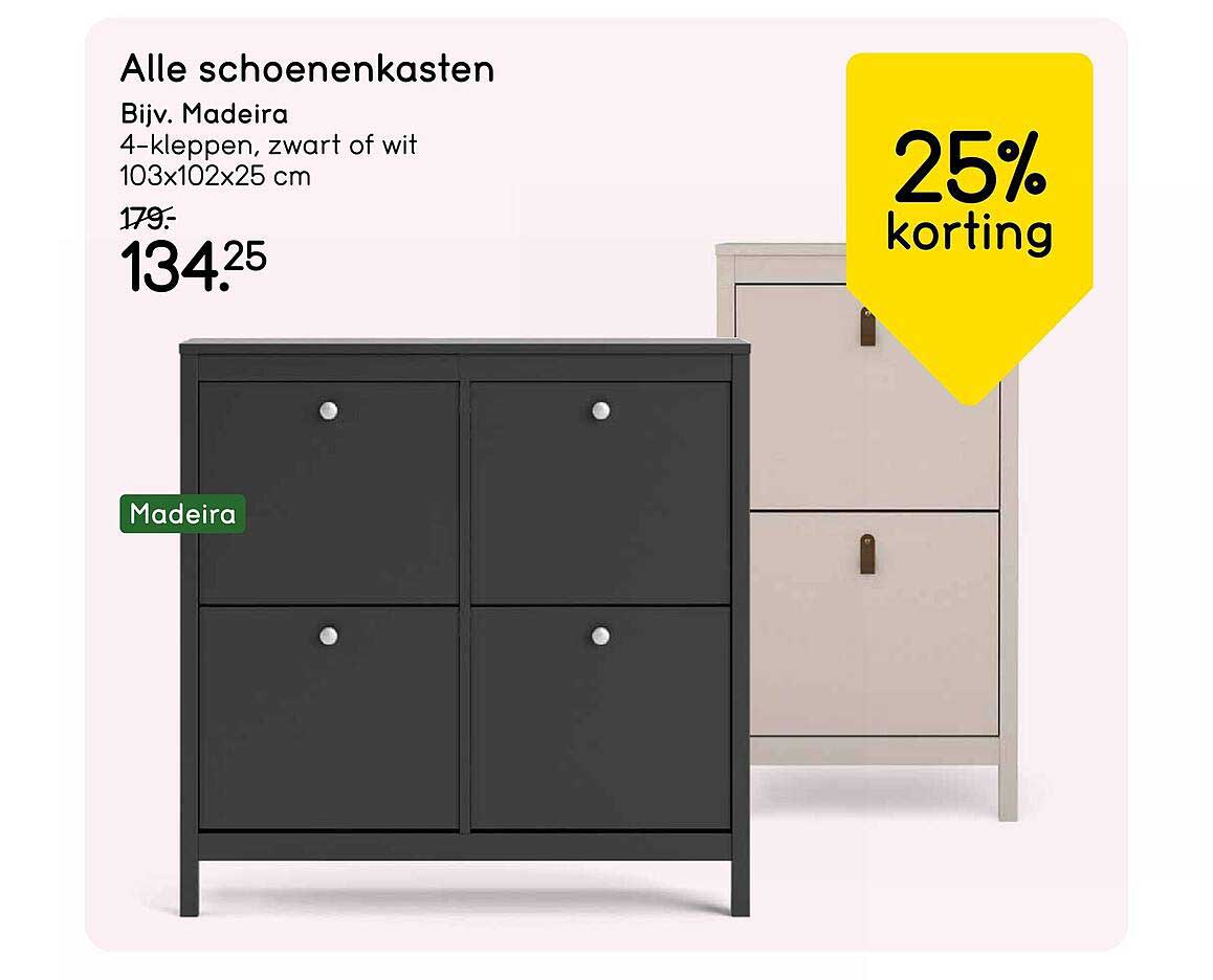 Alle schoenenkasten
