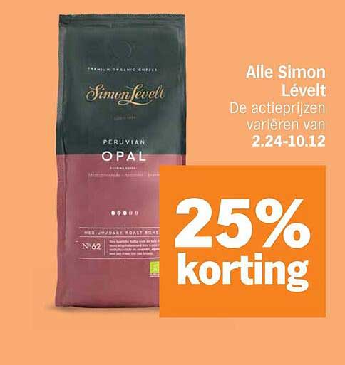 Alle Simon Lévelt 25% korting