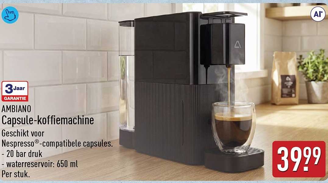 AMBIANO Capsule-koffiemachine