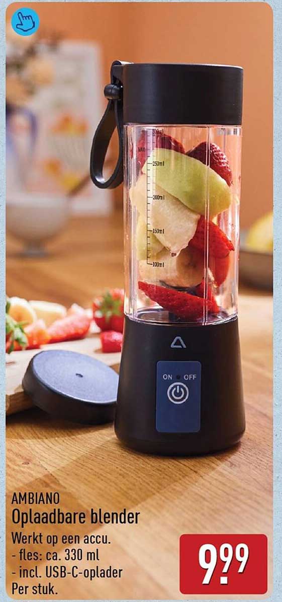 AMBIANO Oplaadbare blender