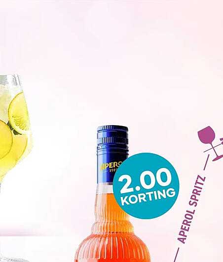 APEROL SPRITZ 2.00 KORTING